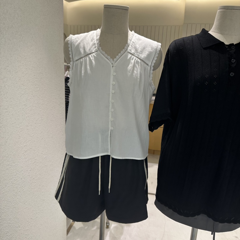 GRADE直郵韓國代購㊣女裝新款熱賣25春夏時尚推薦休閑吊帶背心GRADE吊帶/背心