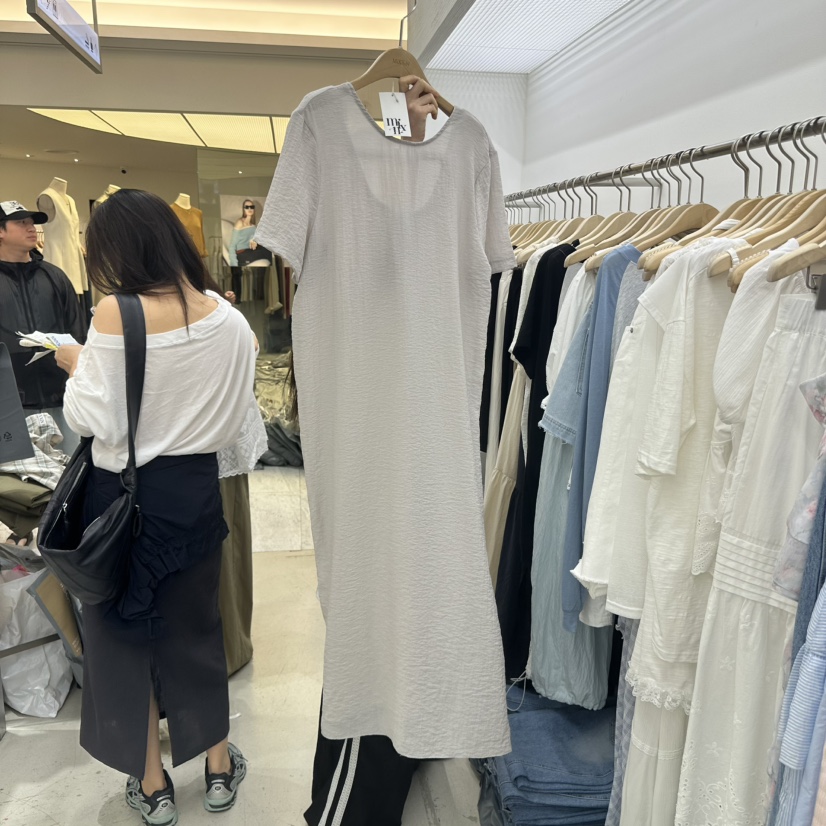 MIXXIN韓國直郵㊣女裝新品25春夏時尚推薦熱賣人氣連衣裙綁帶MIXXIN連衣裙圖色2