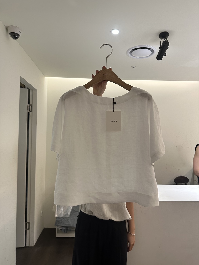 YOUR-P直郵韓國代購㊣女裝新品熱賣時尚25春夏休閑襯衫蕾絲衫YOUR-P襯衫/蕾絲衫