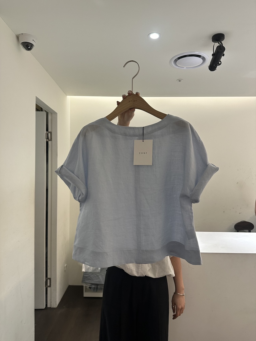 YOUR-P直郵韓國代購㊣女裝新品熱賣時尚25春夏休閑襯衫蕾絲衫YOUR-P襯衫/蕾絲衫圖色3