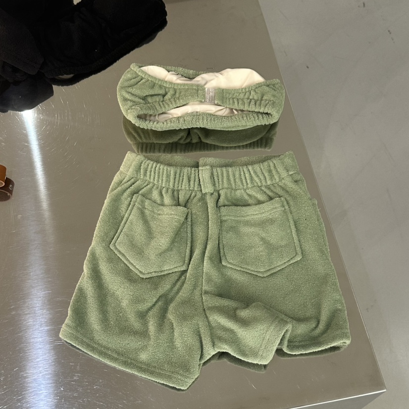 VAULT直郵韓國代購㊣女裝新品推薦休閑熱賣套裝毛圈布兩件套VAULT套裝