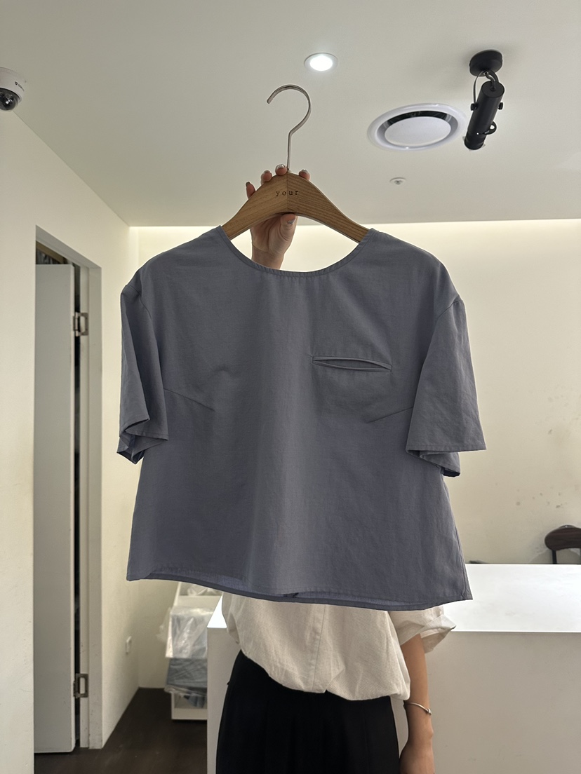 YOUR-P韓國直郵㊣東大門實拍女裝新品25春夏休閑襯衫蕾絲衫YOUR-P襯衫/蕾絲衫圖色3