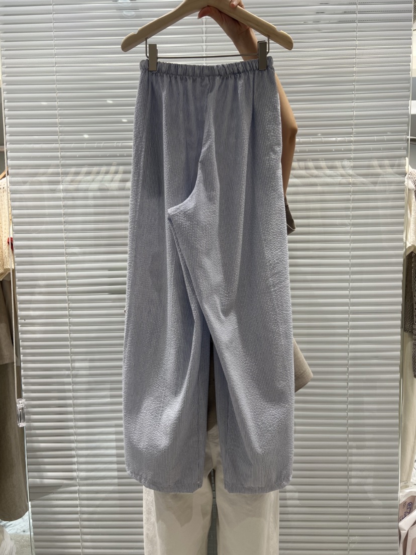 FF韓國㊣直郵東大門代購女裝新款25春夏休閑人氣休閑褲綁帶FF/SUNDAY休閑褲