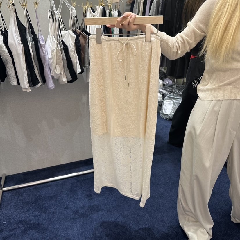 SANTAL韓國㊣直郵東大門代購女裝新品人氣時尚熱賣25春夏長裙SANTAL長裙