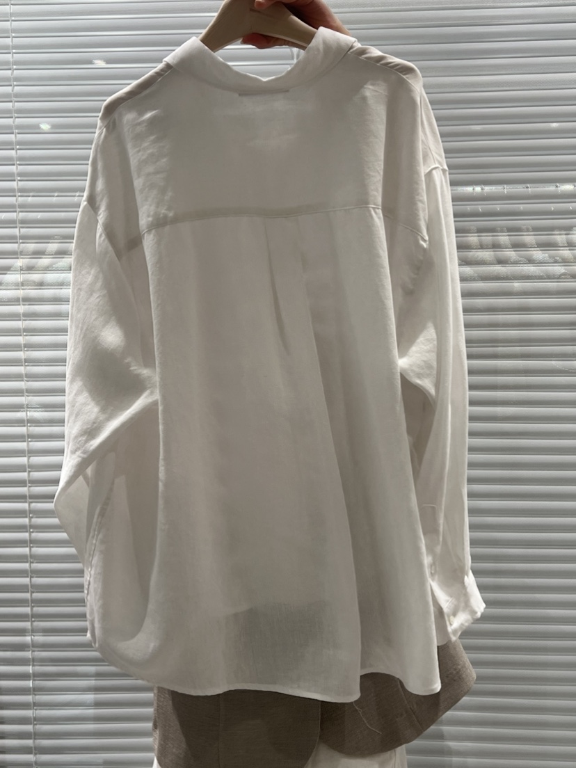 FF韓國直郵㊣東大門實拍女裝新款25春夏襯衫蕾絲衫亞麻寬松FF/SUNDAY襯衫/蕾絲衫