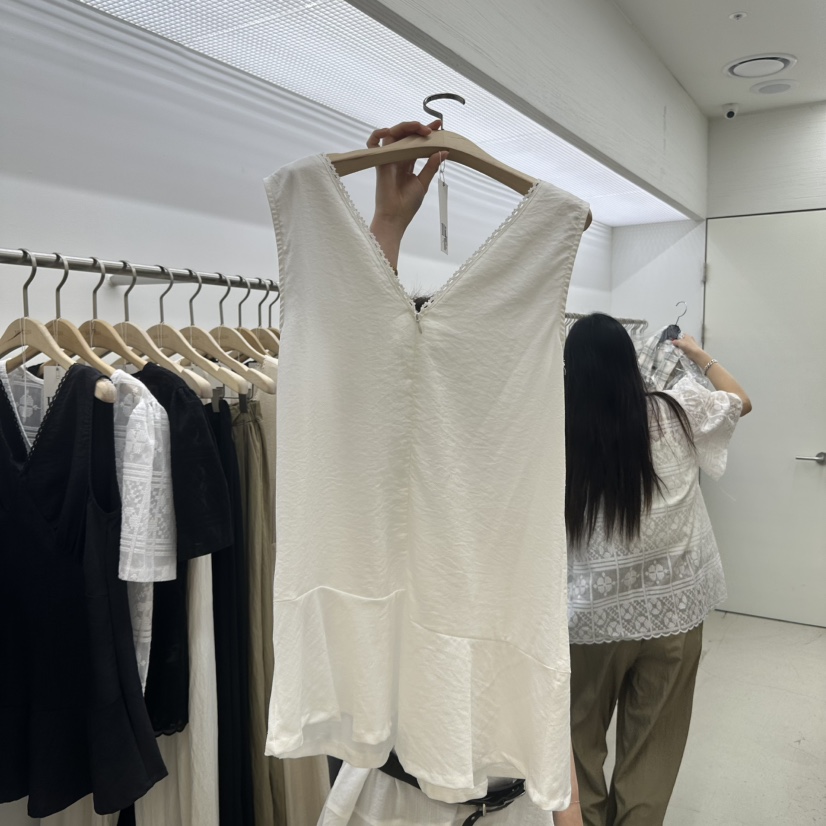 MIXXIN韓國㊣直郵東大門代購女裝新款熱賣25春夏時尚吊帶背心MIXXIN吊帶/背心