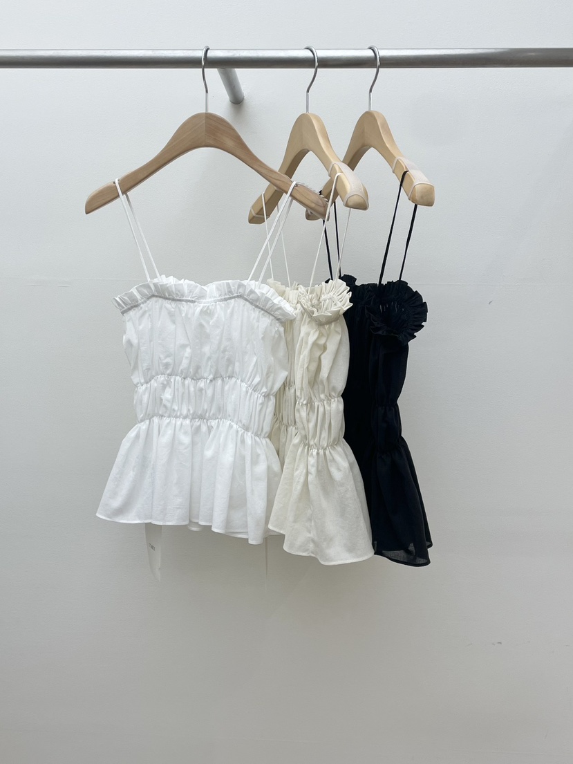 COMETE直郵韓國代購㊣女裝新款熱賣25春夏休閑時尚吊帶背心COMETE吊帶/背心