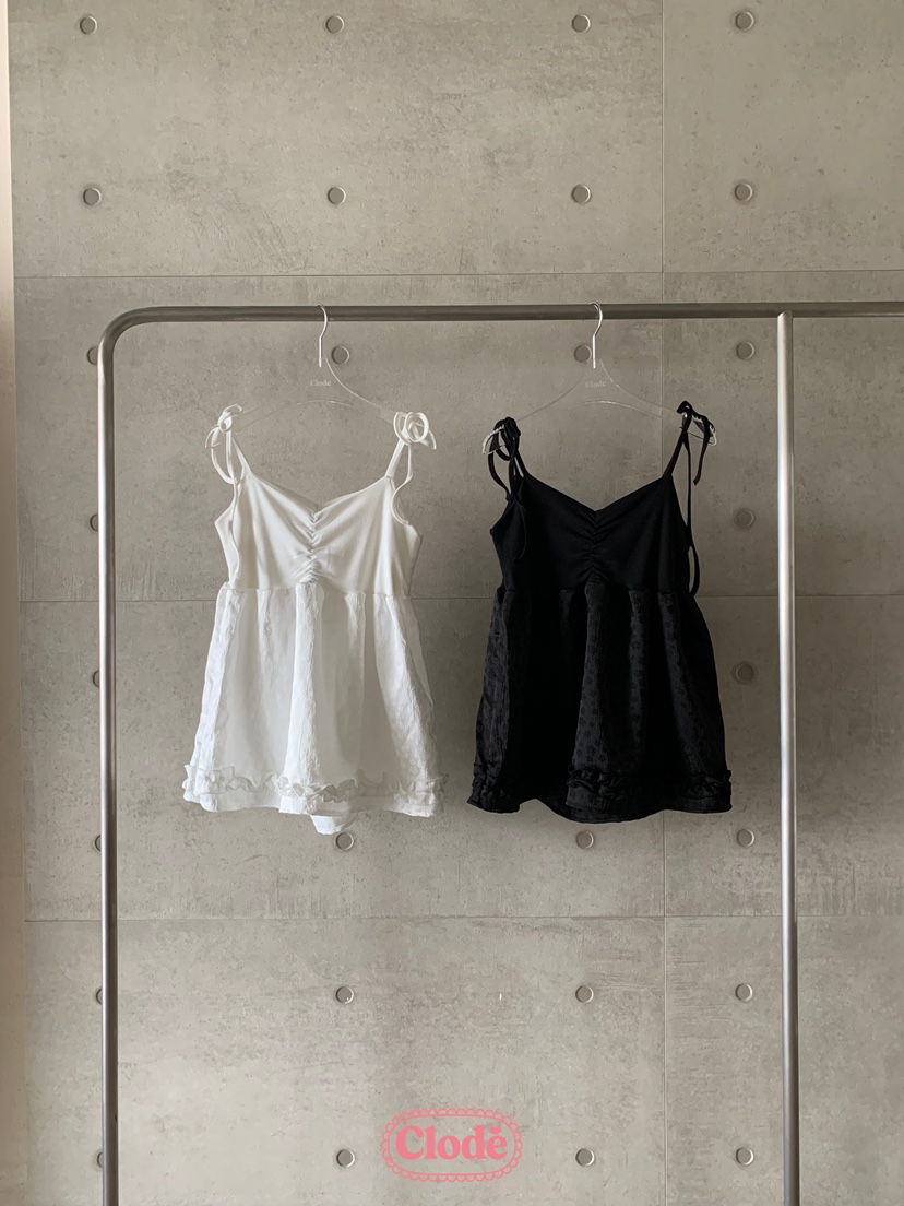 CLODE韓國直郵㊣東大門實拍女裝新品25春夏人氣時尚吊帶背心CLODE吊帶/背心