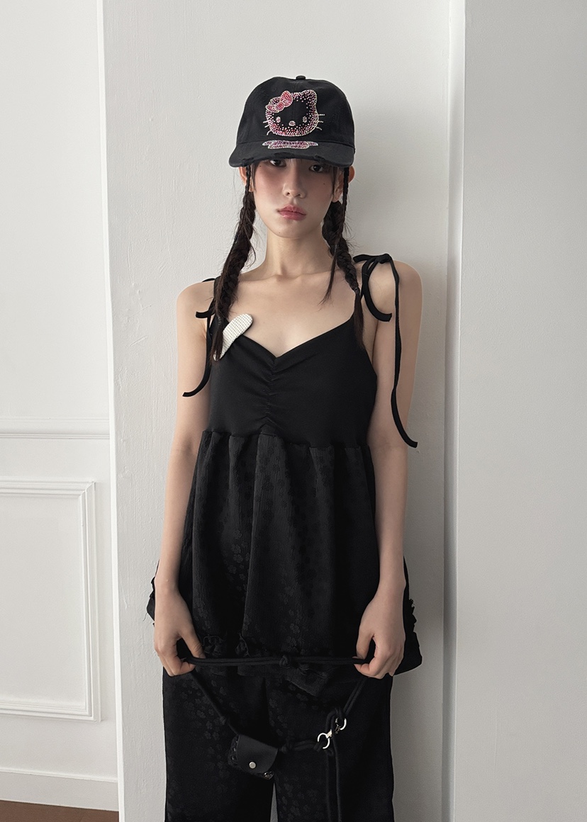 CLODE韓國直郵㊣東大門實拍女裝新品25春夏人氣時尚吊帶背心CLODE吊帶/背心