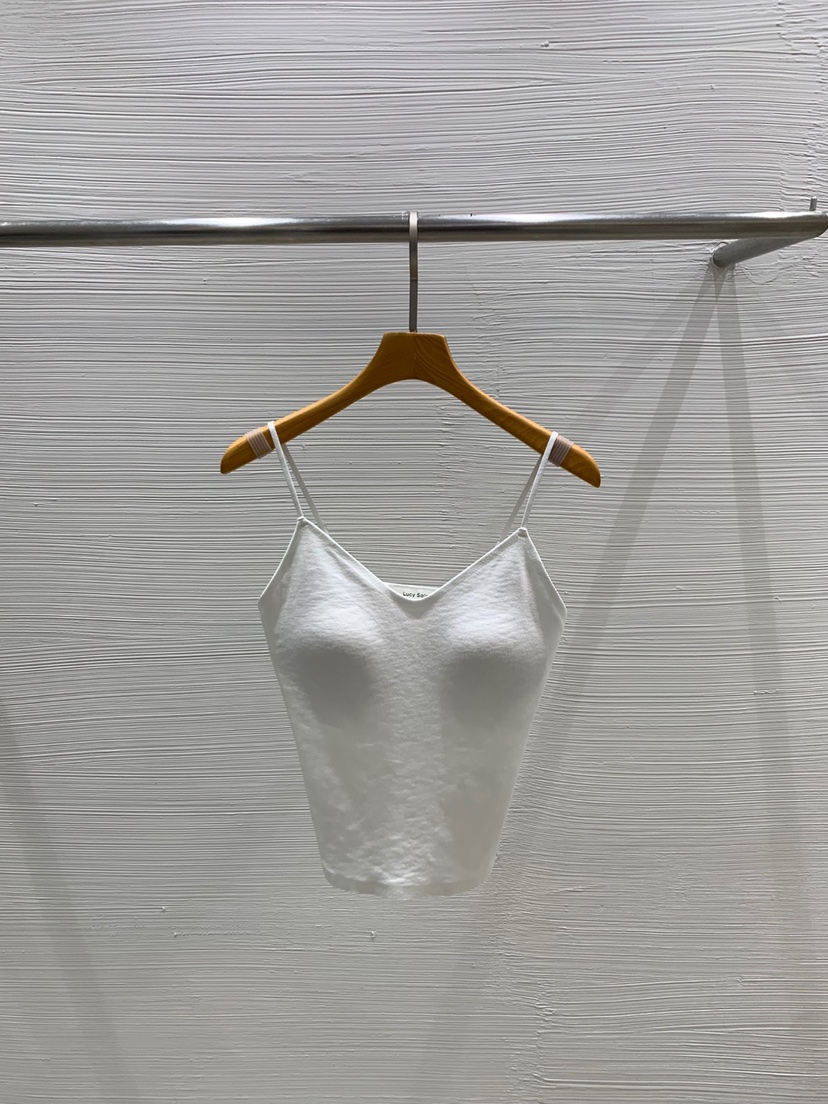 LUCY SALON韓國㊣直郵東大門代購女裝新品時尚25春夏吊帶背心LUCY SALON吊帶/背心圖色2
