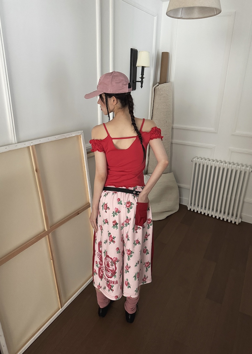 CLODE直郵韓國代購㊣女裝新款25春夏時尚人氣休閑短褲含腰包CLODE短褲