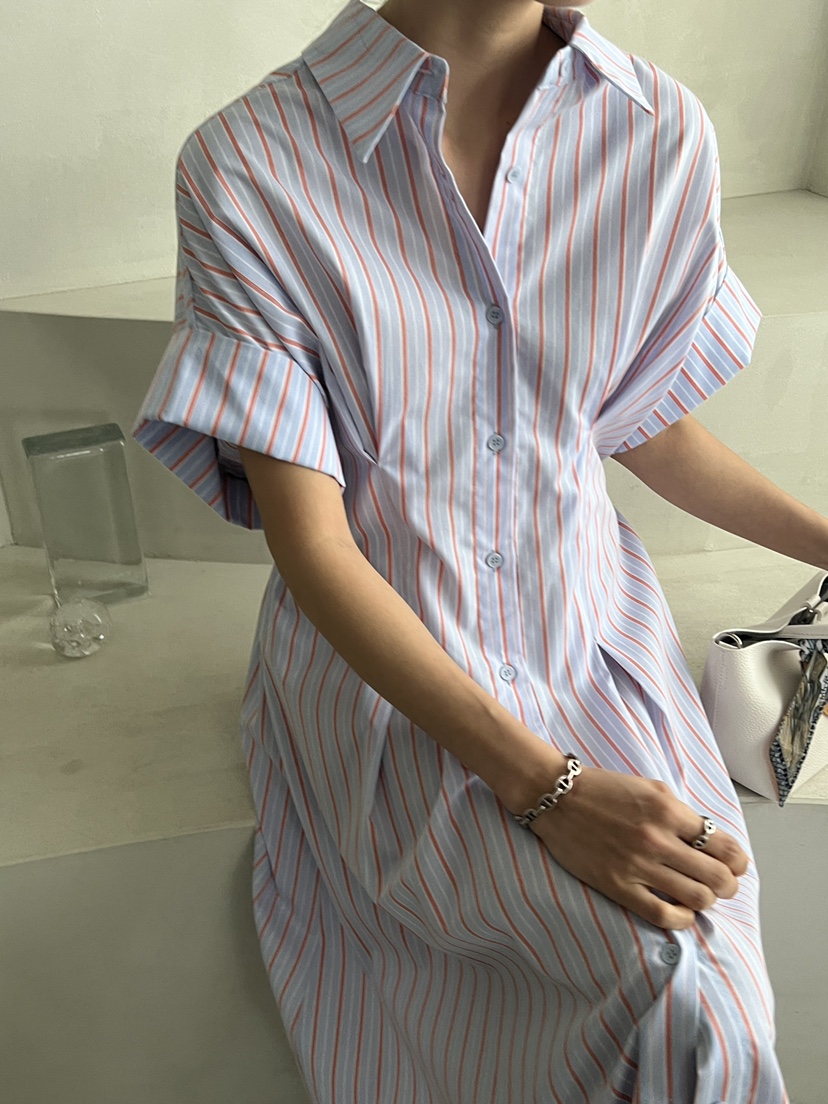 DEMAR韓國㊣直郵東大門代購女裝新款人氣時尚25春夏連衣裙超長DEMAR連衣裙