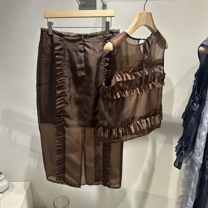 ROOM K-P直郵韓國代購㊣女裝新品熱賣25春夏套裝兩件套套裝ROOM K套裝
