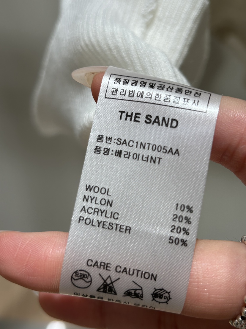 THE SAND/SAND BEIGE直郵韓國代購㊣女裝新款推薦針織衫THE SAND/SAND BEIGE針織衫