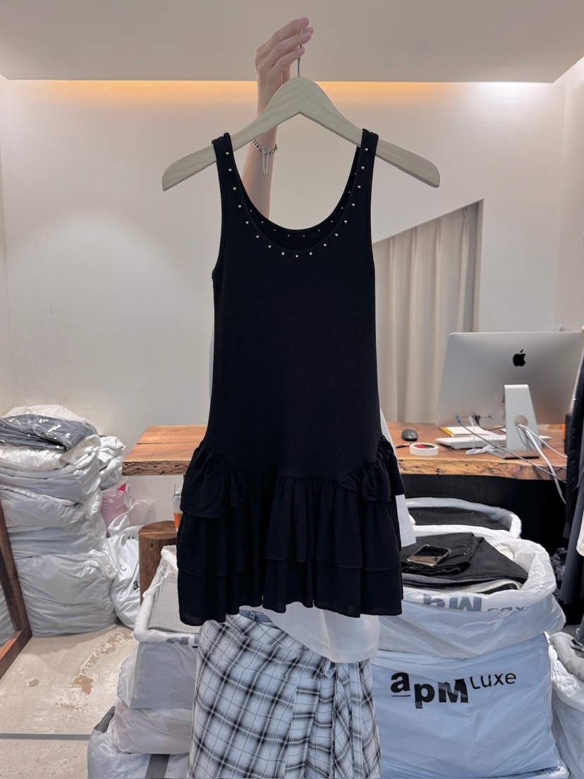 FRIC直郵韓國代購㊣女裝新款25春夏推薦休閑熱賣時尚吊帶背心FRIC吊帶/背心圖色2