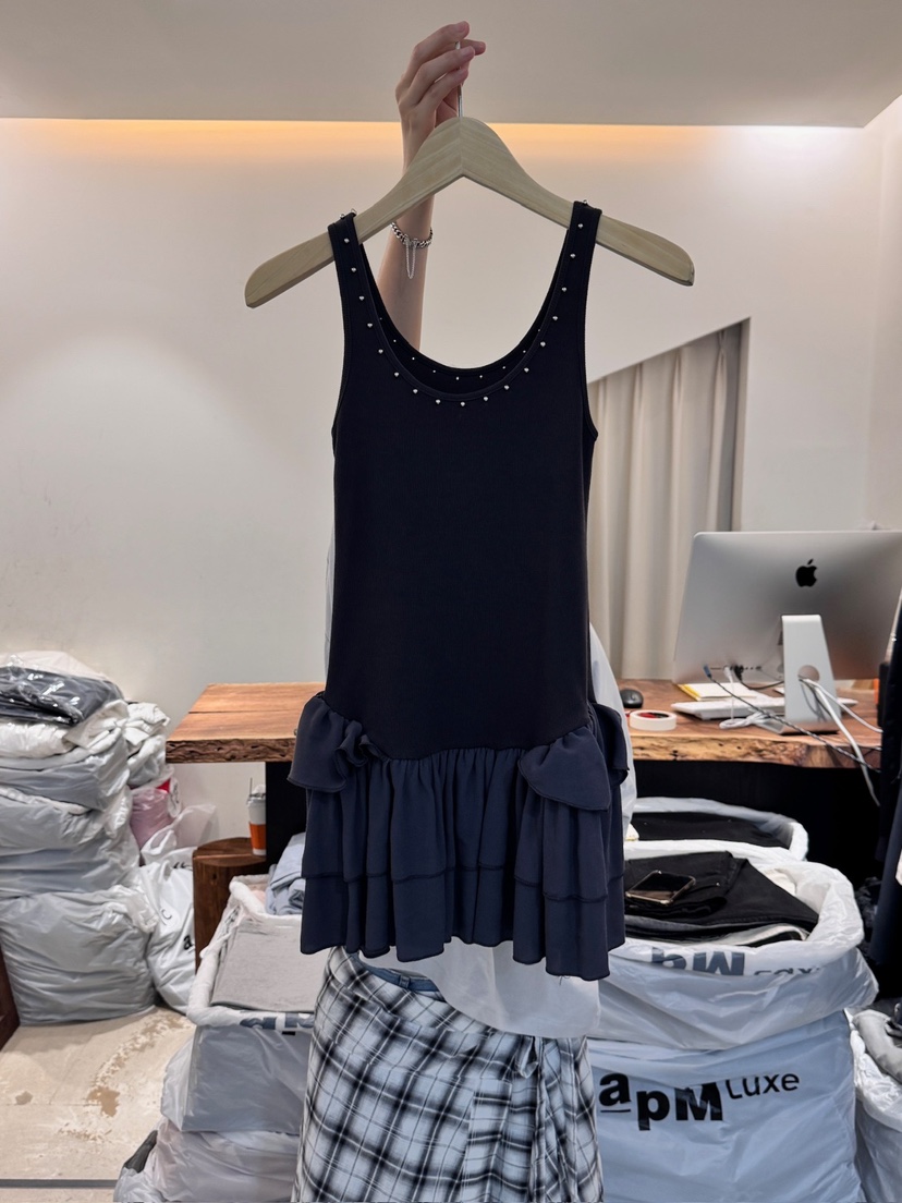 FRIC直郵韓國代購㊣女裝新款25春夏推薦休閑熱賣時尚吊帶背心FRIC吊帶/背心圖色3