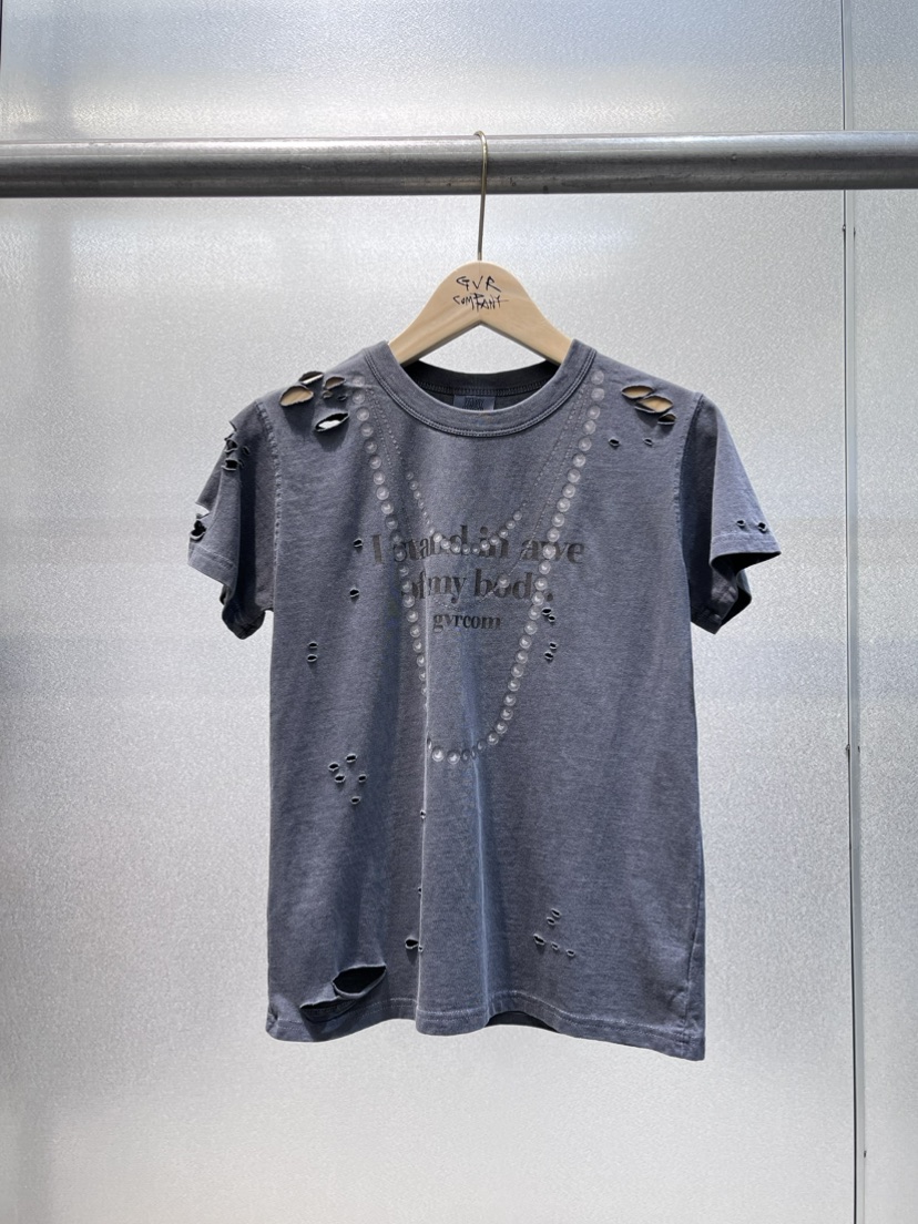 VARY COON直郵韓國代購㊣女裝新品人氣時尚推薦休閑熱賣T恤GVR-VARY COONT恤圖色3