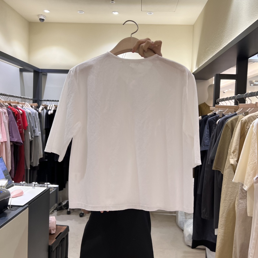 SELF SERVICE直郵韓國代購㊣女裝新品人氣休閑25春夏時尚T恤SELF SERVICET恤