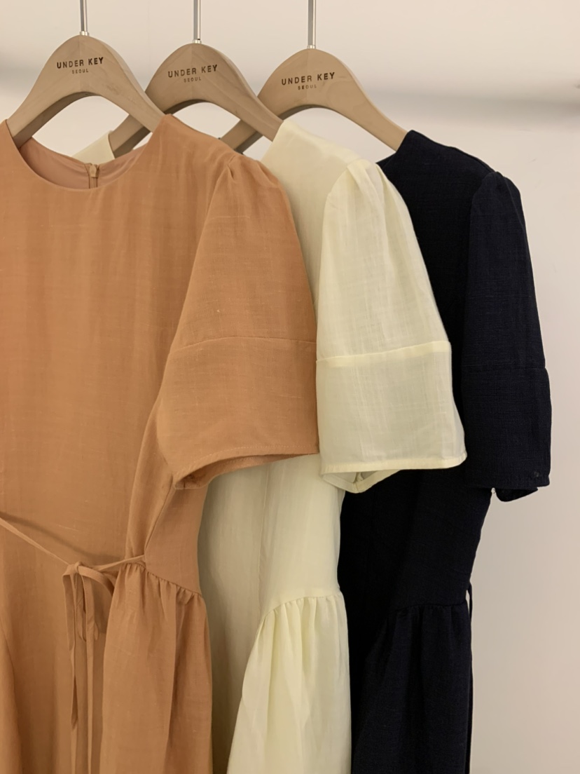UNDER KEY韓國㊣直郵東大門代購女裝新品25春夏推薦連衣裙UNDER KEY連衣裙