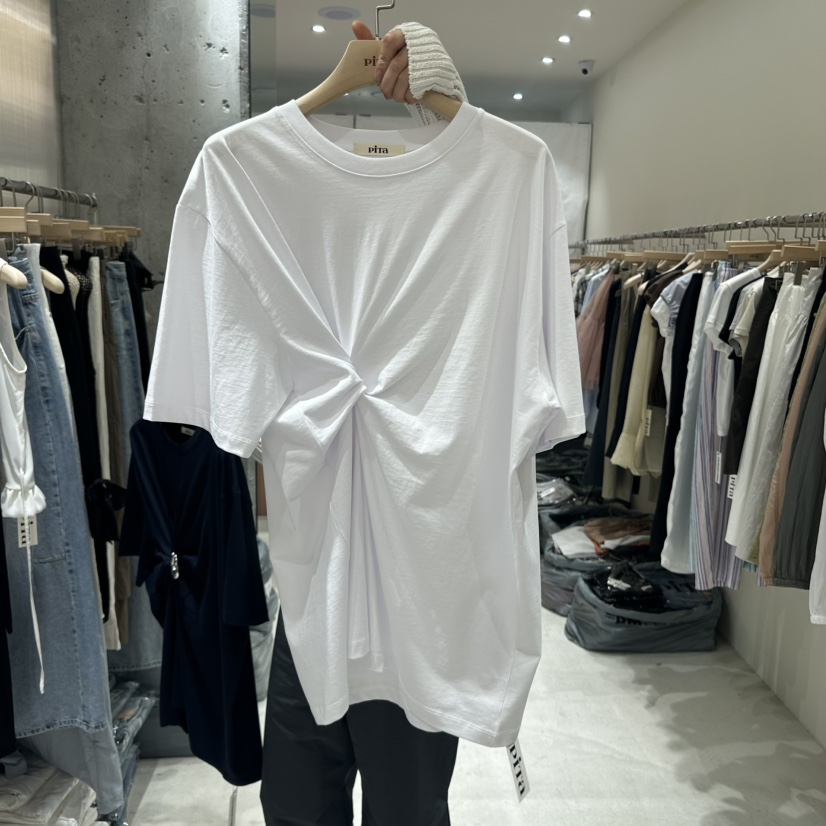 PITA韓國直郵㊣東大門實拍女裝新品推薦休閑時尚25春夏熱賣T恤THE VERLIN/piTaT恤