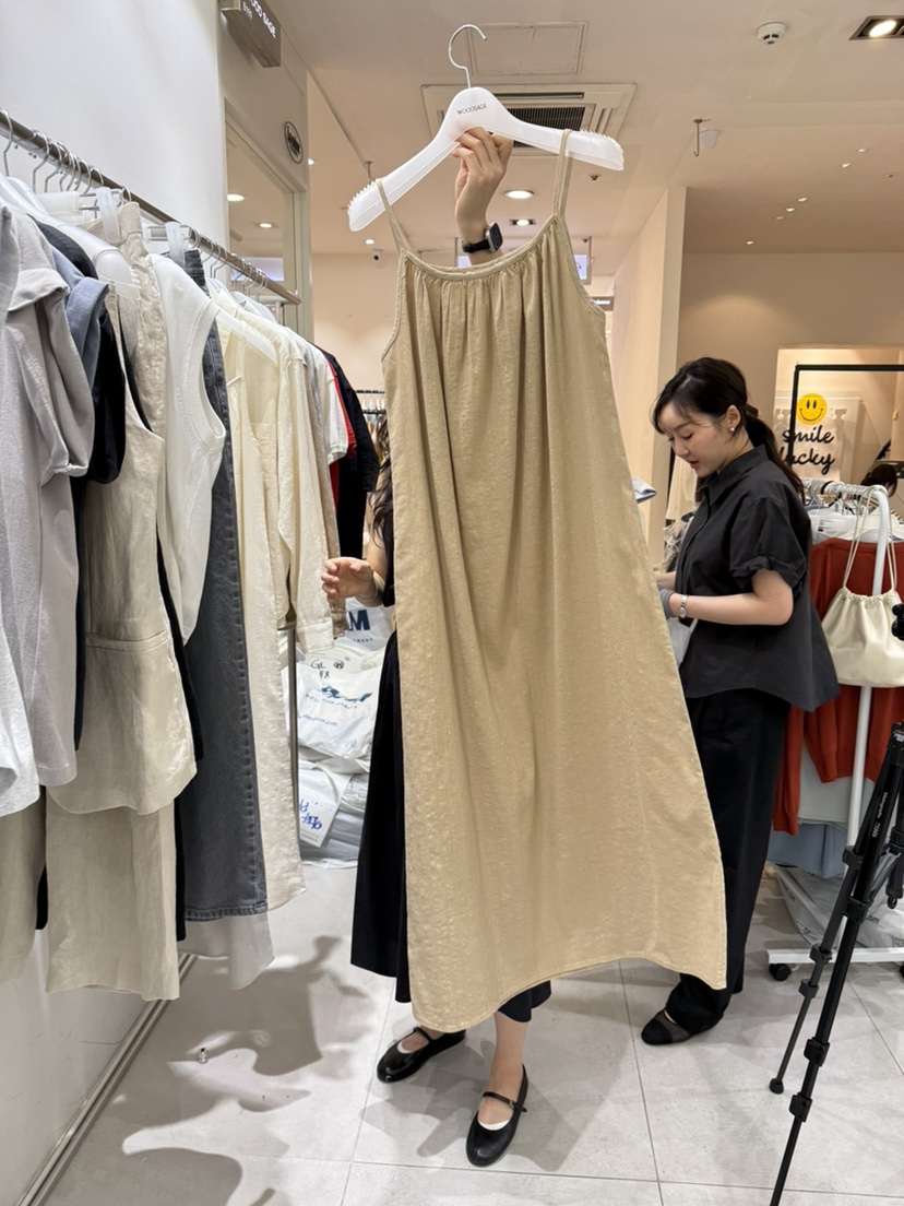 WOOD SAGE韓國直郵㊣女裝新款人氣休閑推薦時尚25春夏連衣裙WOOD SAGE連衣裙圖色2