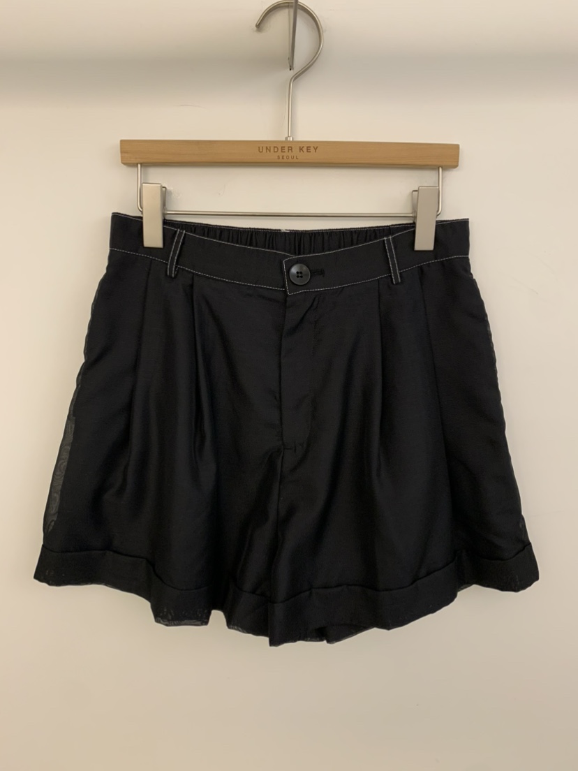 UNDER KEY直郵韓國代購㊣女裝新品休閑推薦25春夏熱賣短褲UNDER KEY短褲圖色4