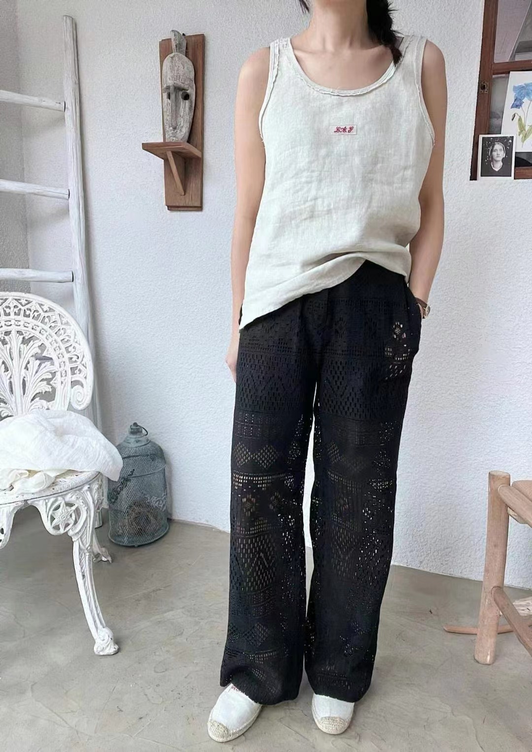 LAGRASS直郵韓國代購㊣女裝新品人氣休閑推薦熱賣休閑褲羊毛LAGRASS休閑褲
