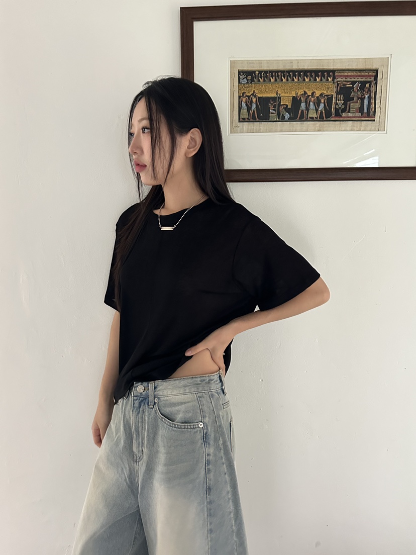 I MFACT韓國直郵女士新品熱賣25春夏人氣推薦時尚真品休閑T恤I MFACTT恤