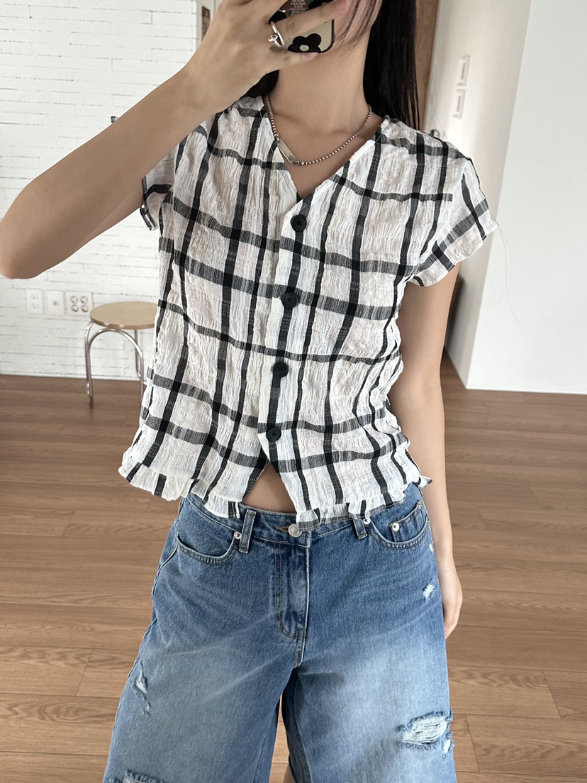 I MFACT韓國代購女士新品時尚熱賣職業人氣真品襯衫蕾絲衫I MFACT襯衫/蕾絲衫