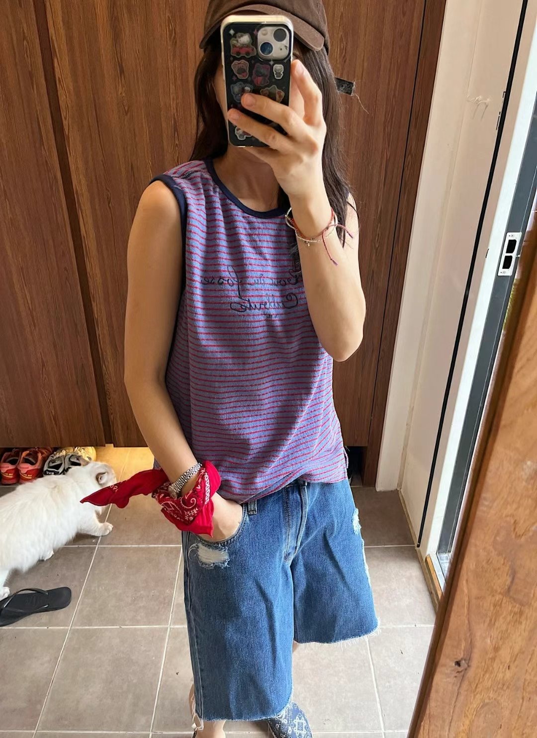 LAGRASS韓國代購女裝新品人氣25春夏休閑時尚熱賣職業吊帶背心LAGRASS吊帶/背心
