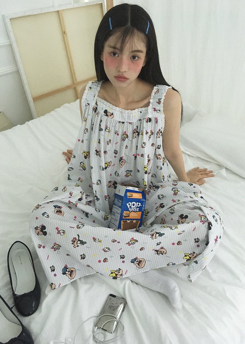 OURWAVE/OUR ROOM東大門代購女裝新品人氣休閑職業25春夏睡衣Our Wave/Our Room睡衣