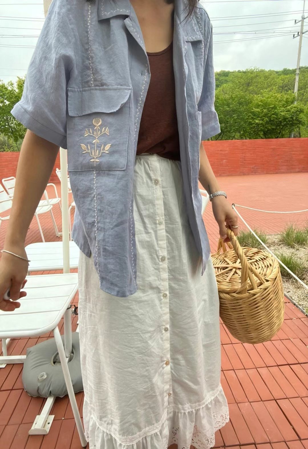 LAGRASS韓國直郵女士新款真品熱賣時尚職業人氣推薦休閑長裙LAGRASS長裙
