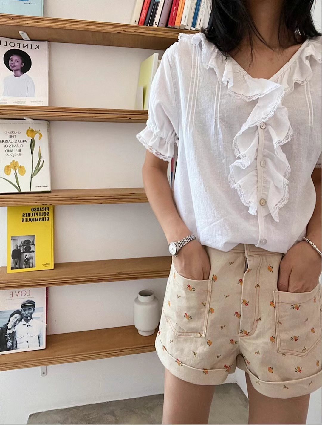 LAGRASS東大門代購女士新品職業熱賣人氣25春夏真品襯衫蕾絲衫LAGRASS襯衫/蕾絲衫