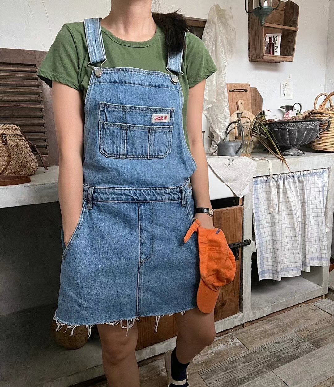 LAGRASS東大門實拍女裝新款真品人氣職業推薦25春夏時尚背帶褲LAGRASS背帶褲