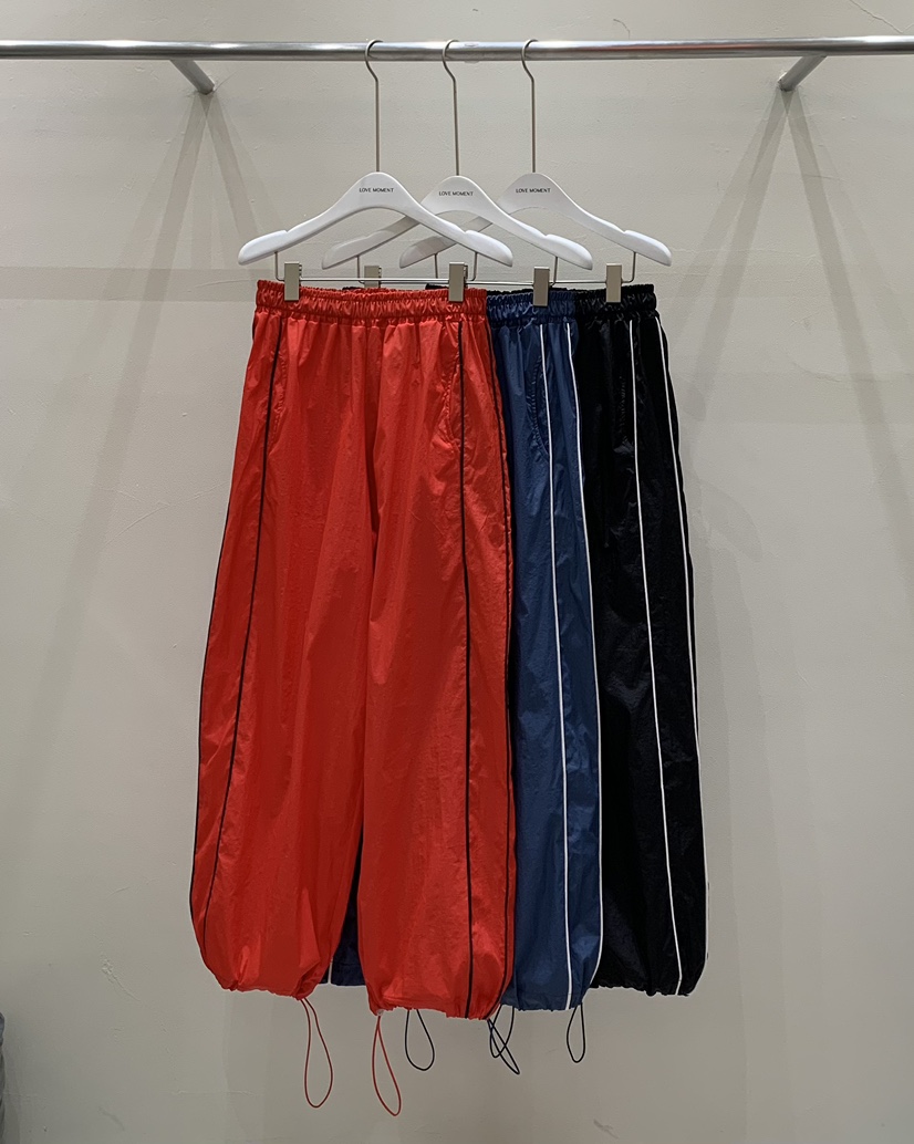 LOVE MOMENT東大門代購女士新品熱賣時尚休閑真品休閑褲拉鏈LOVE MOMENT休閑褲