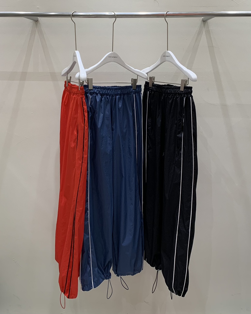 LOVE MOMENT東大門代購女士新品熱賣時尚休閑真品休閑褲拉鏈LOVE MOMENT休閑褲