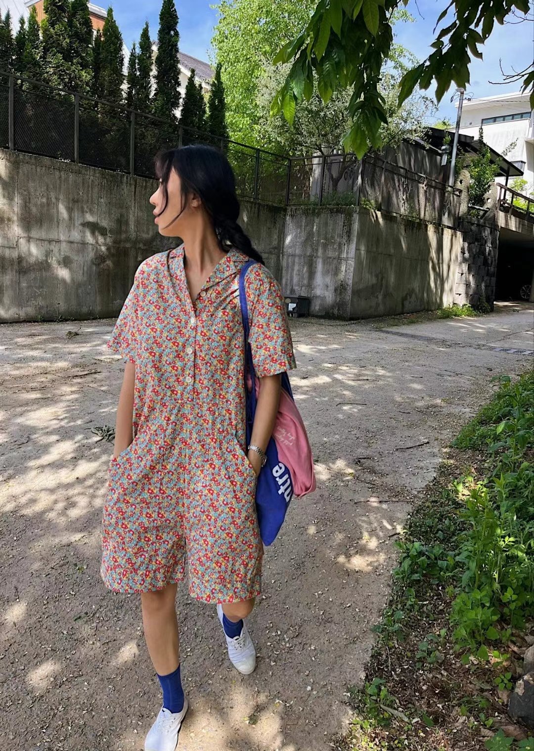 LAGRASS韓國直郵女裝新品職業熱賣時尚推薦人氣休閑25春夏連體褲LAGRASS連體褲圖色2