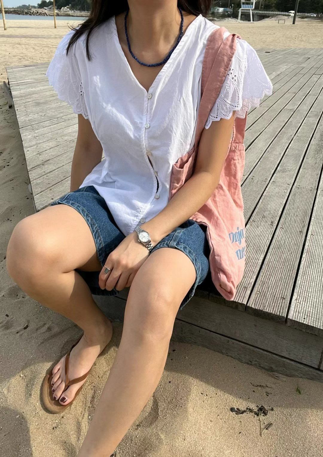 LAGRASS韓國代購女士新款25春夏時尚人氣休閑推薦襯衫蕾絲衫LAGRASS襯衫/蕾絲衫