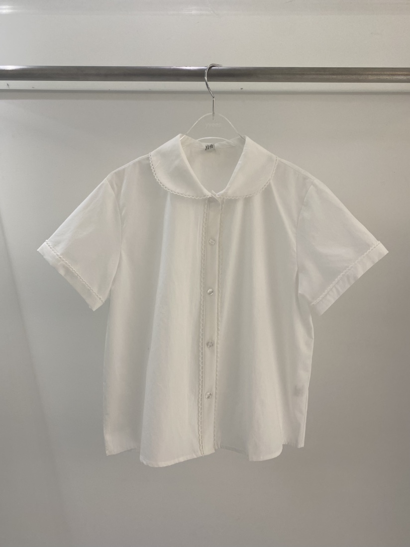 YES東大門直郵女裝新品真品人氣25春夏休閑推薦職業襯衫蕾絲衫YES襯衫/蕾絲衫圖色2
