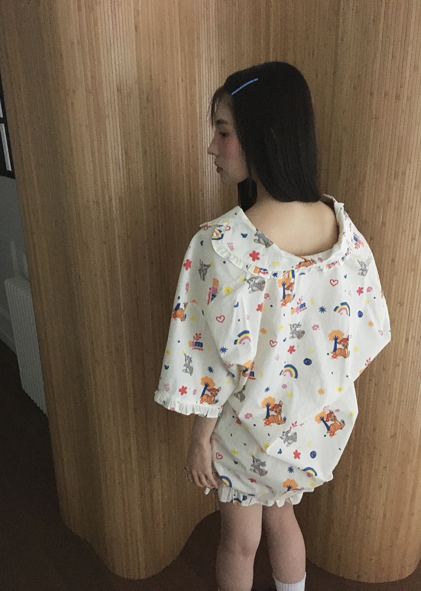 OURWAVE/OUR ROOM東大門直郵女裝新款職業25春夏真品睡衣Our Wave/Our Room睡衣