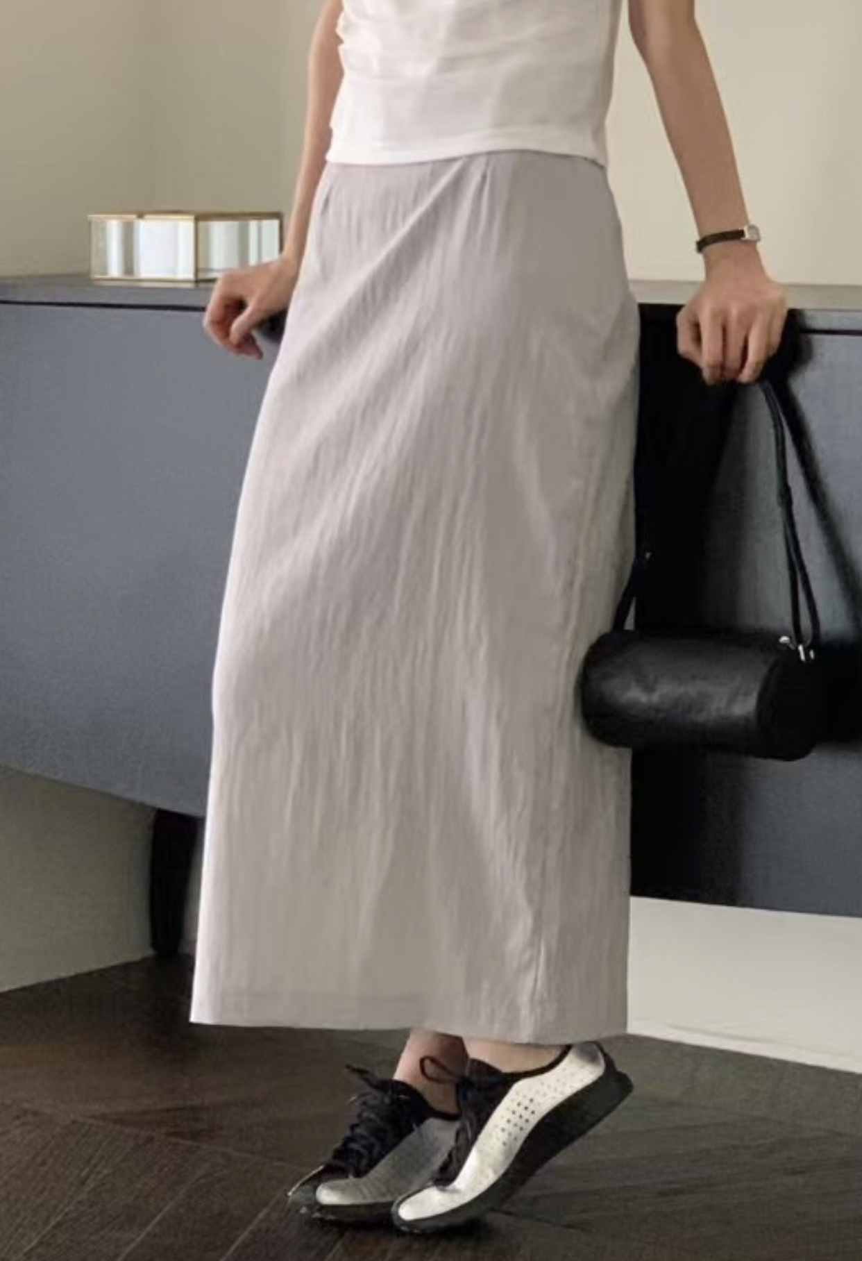 STAY韓國直郵㊣女裝新品25春夏推薦時尚人氣休閑熱賣長裙STAY長裙圖色2