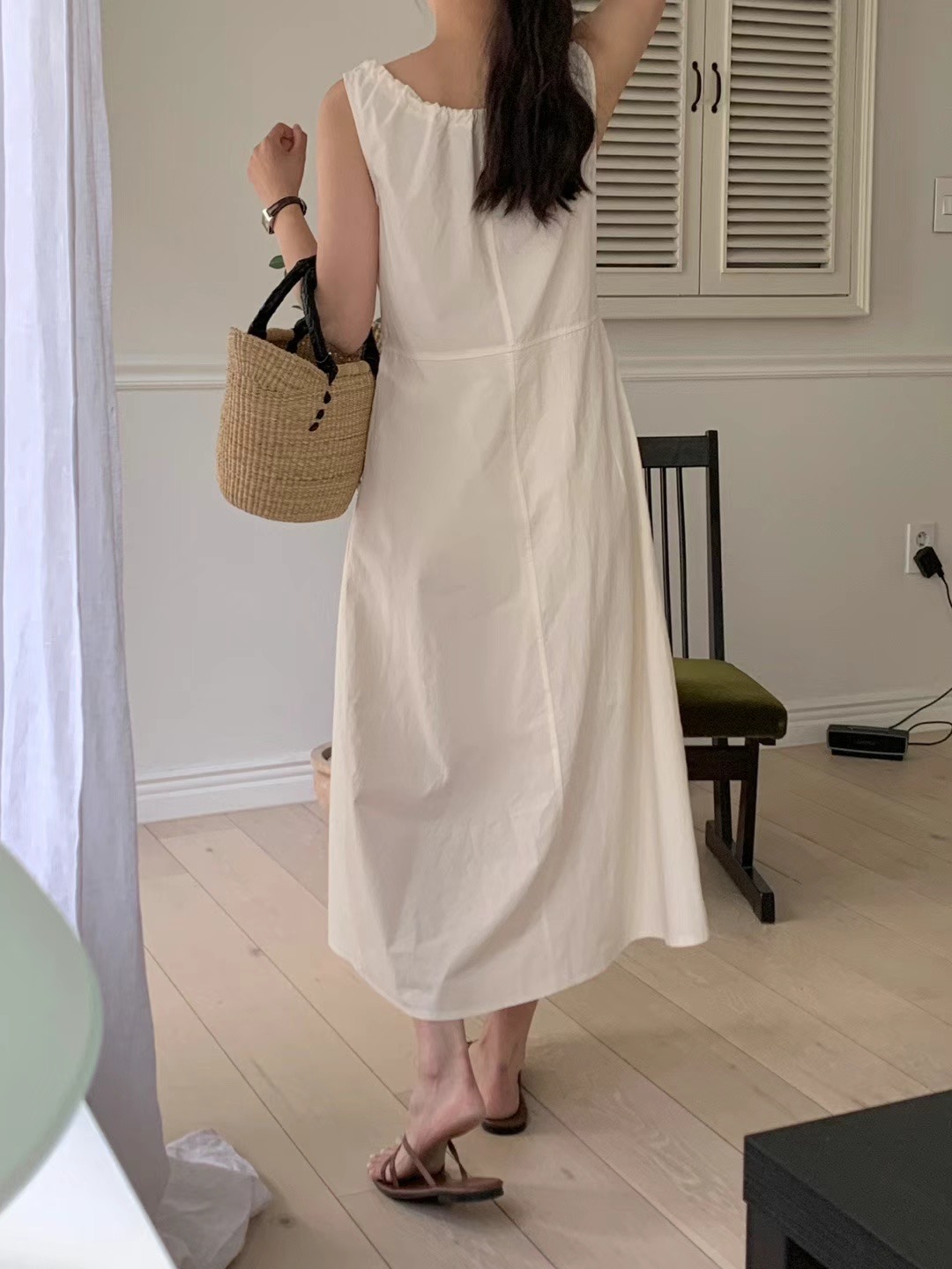 PLANT韓國代購女裝新品時尚職業推薦熱賣25春夏人氣休閑連衣裙PLANT連衣裙