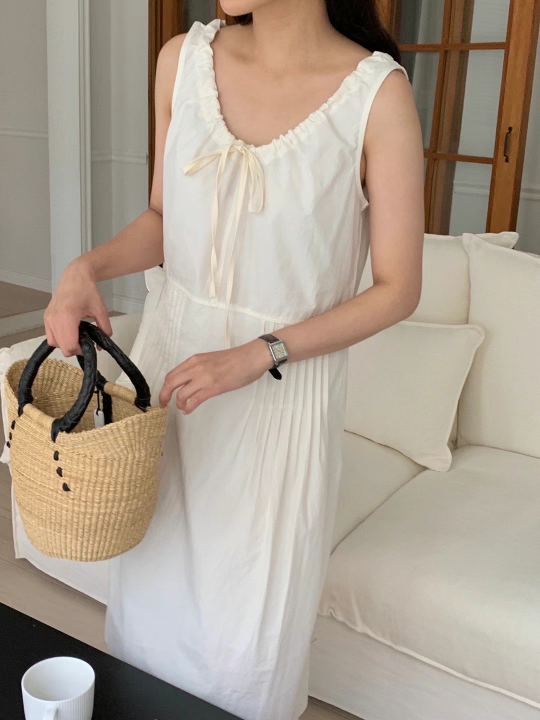 PLANT韓國代購女裝新品時尚職業推薦熱賣25春夏人氣休閑連衣裙PLANT連衣裙