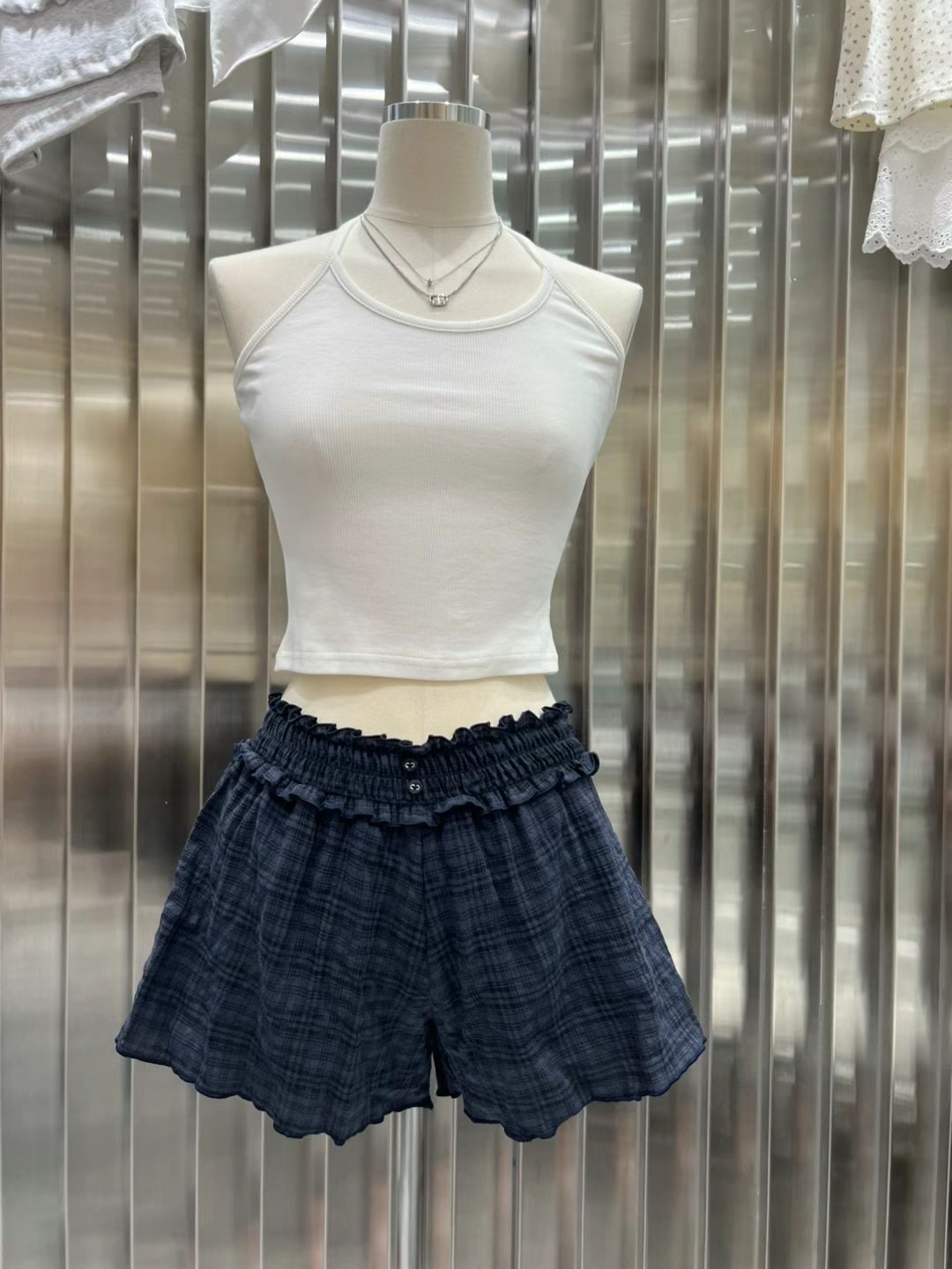 VERLIEBT韓國代購女裝新品推薦休閑25春夏熱賣時尚職業短褲VERLIEBT短褲