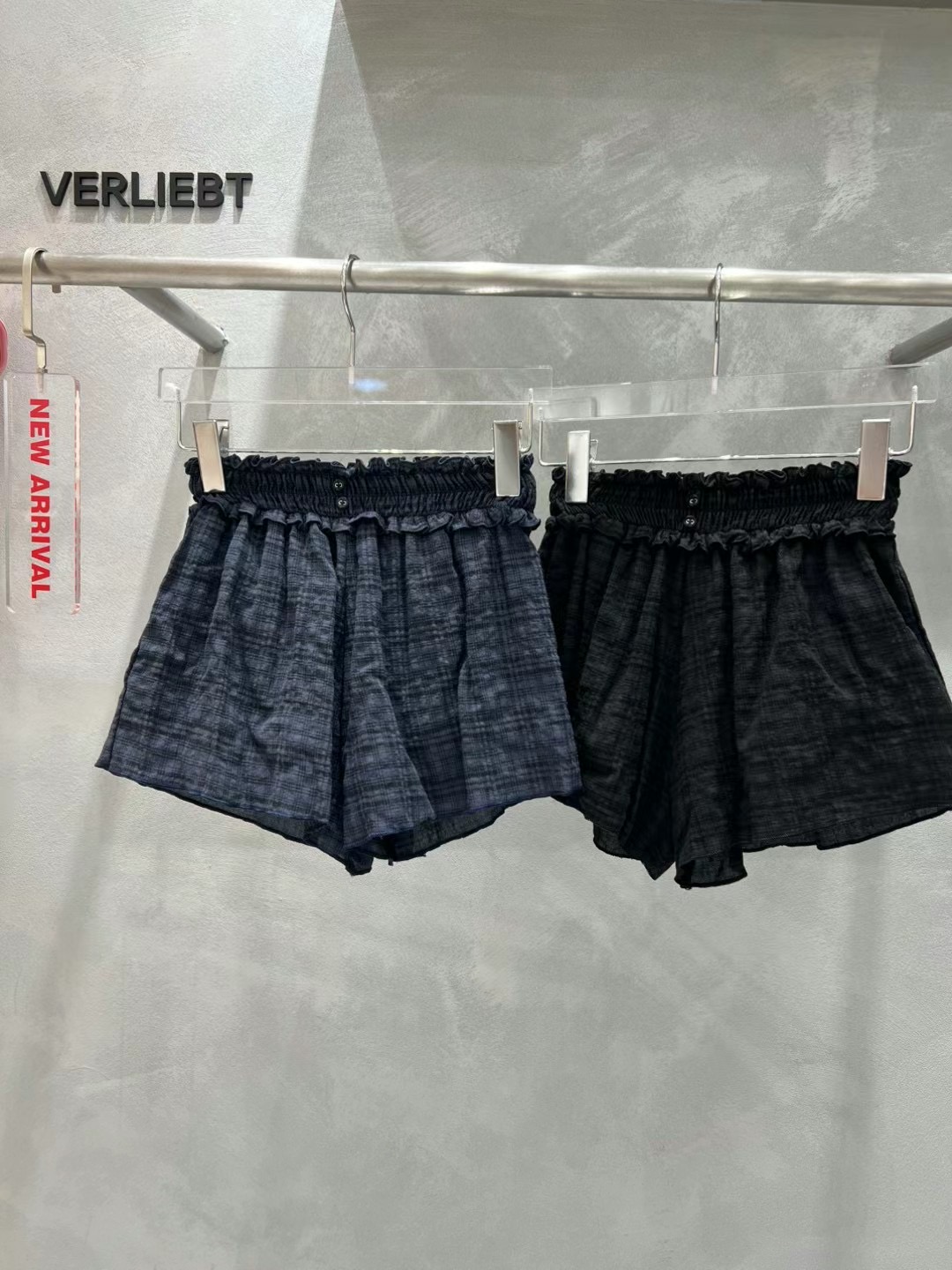 VERLIEBT韓國代購女裝新品推薦休閑25春夏熱賣時尚職業短褲VERLIEBT短褲圖色2左二色