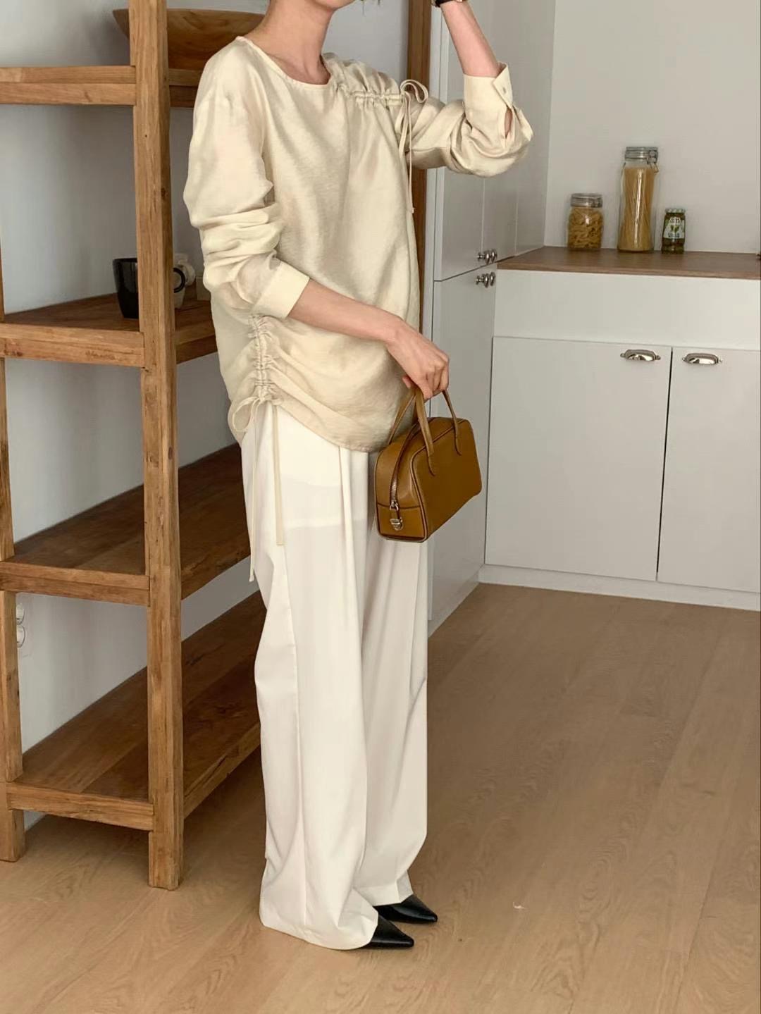 WITHMOON東大門直郵女裝新款熱賣休閑真品人氣25春夏襯衫蕾絲衫WITHMOON襯衫/蕾絲衫