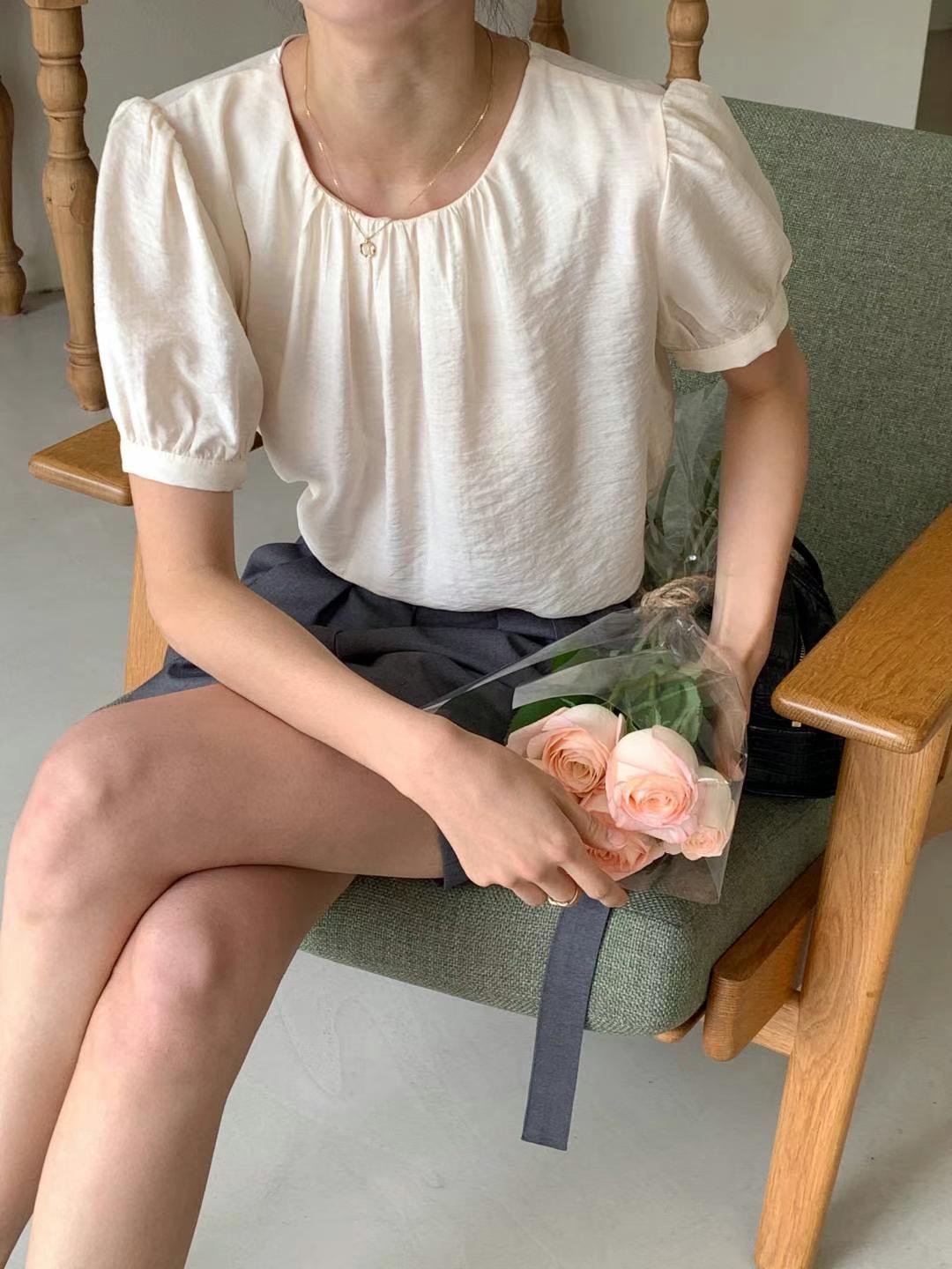 WITHMOON東大門直郵女裝新款人氣25春夏時尚熱賣襯衫蕾絲衫WITHMOON襯衫/蕾絲衫