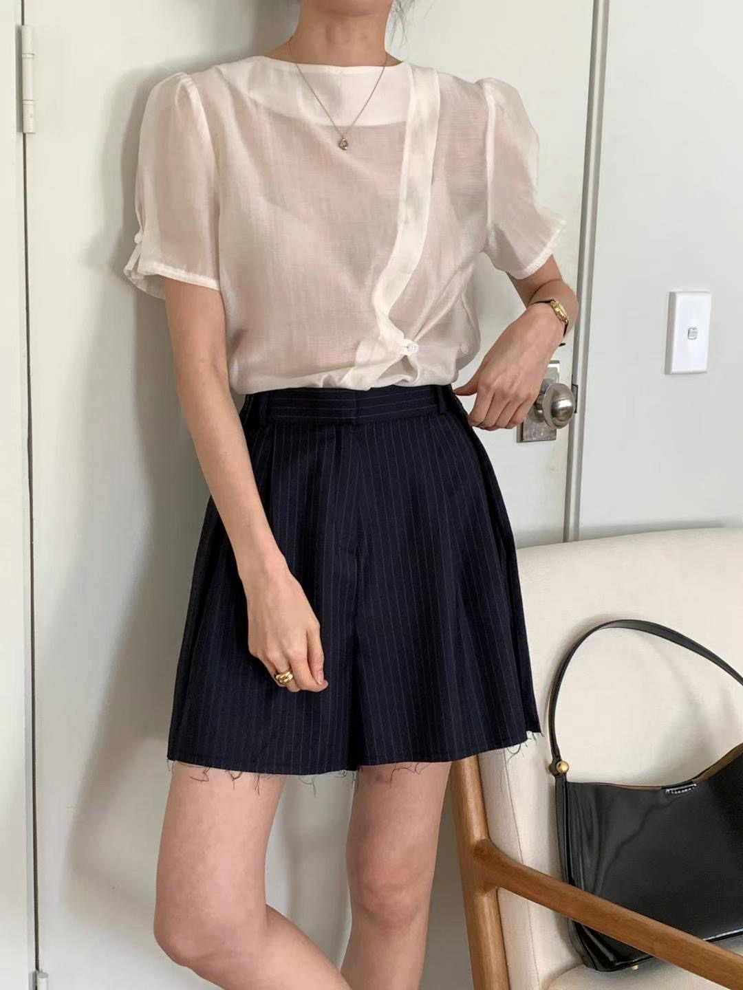 WITHMOON韓國代購女士新款熱賣休閑25春夏真品人氣時尚短褲WITHMOON短褲