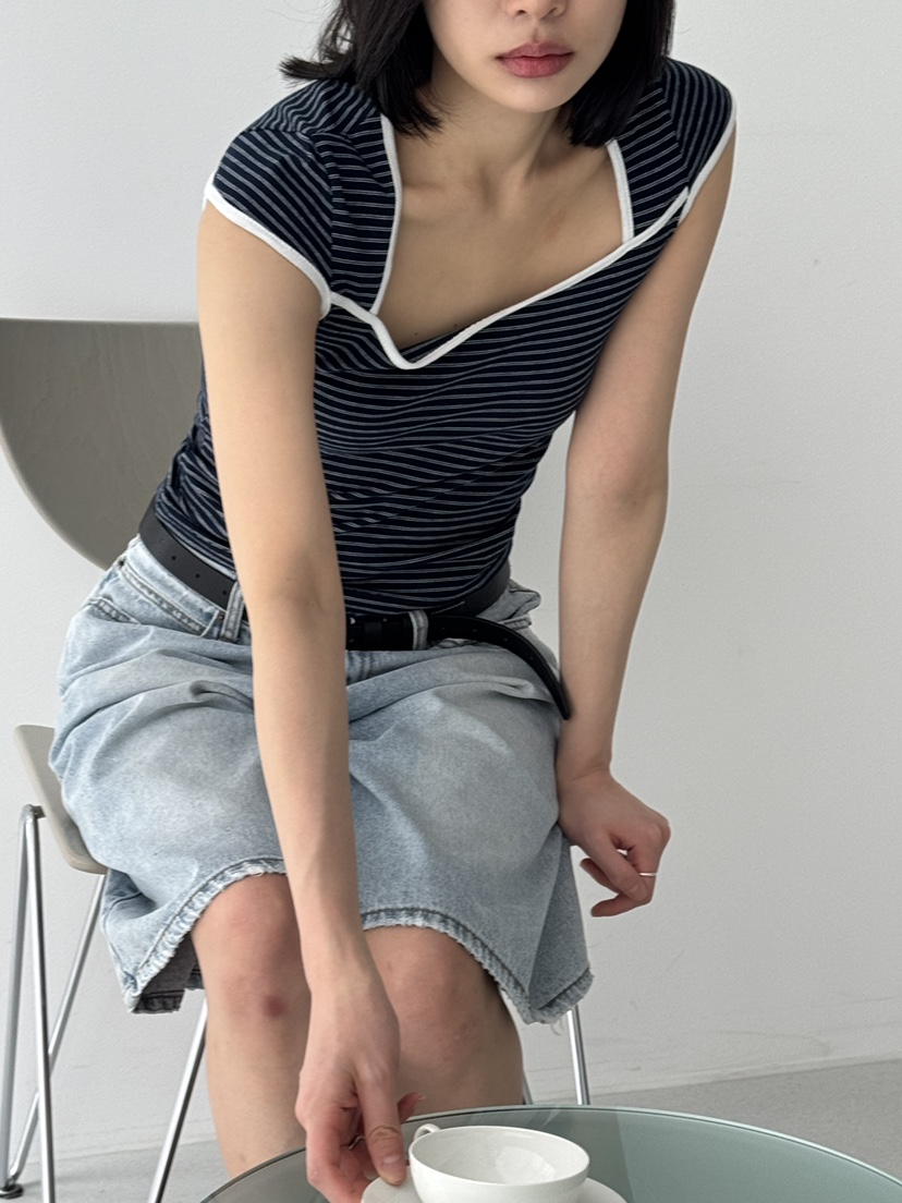KARE/WEREPIECE韓國㊣直郵東大門代購女裝新款25春夏推薦T恤KARE/WEREPIECET恤