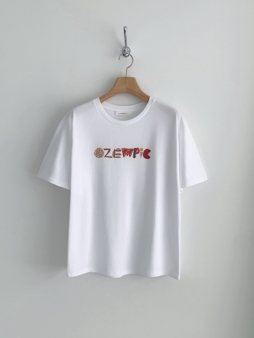 COURGETTE韓國㊣直郵東大門代購女裝新品25春夏推薦時尚T恤COURGETTET恤